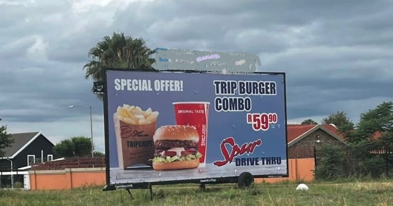 Branded trailer in action